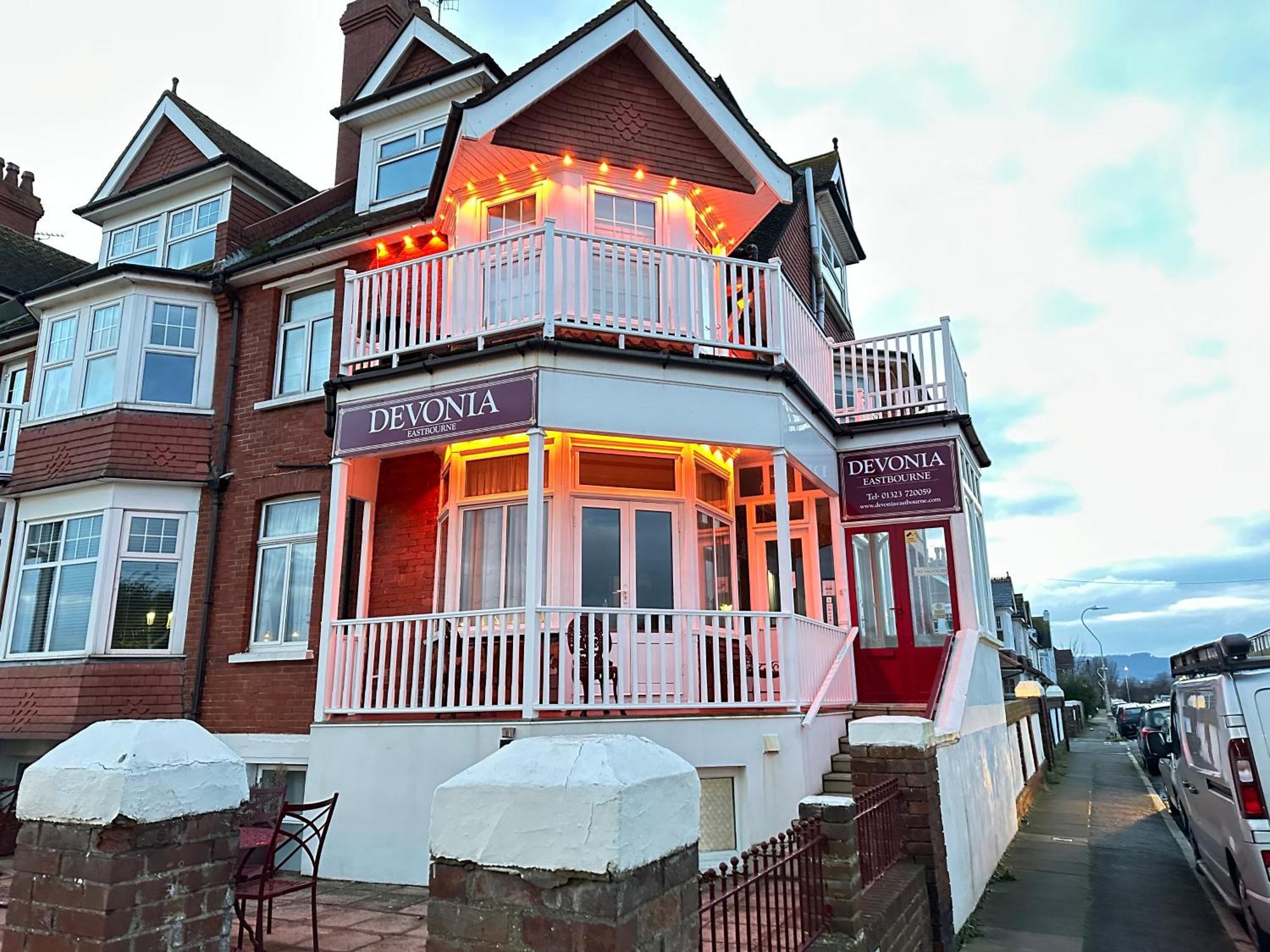 Hotel Devonia Express Torneo de Torneo de Eastbourne Exterior foto